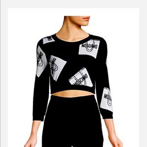 Moschino Couture light weight half sweater
